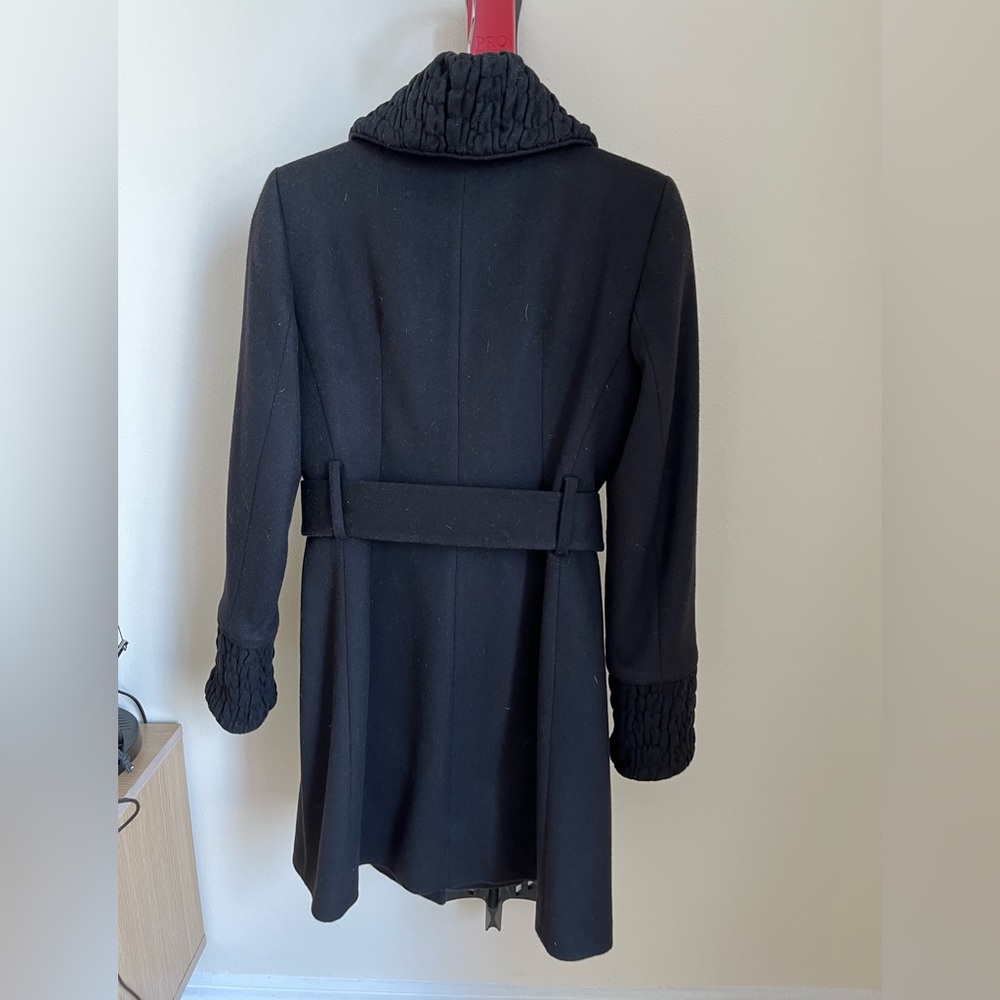 Zara Wool Black Coat. Size S